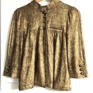 LaRok Vintage Metallic Lightweight Jacket